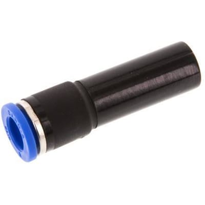 8mm x 12mm PA 66 Insteekfitting Plug NBR [2 Stuks]