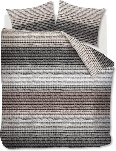 AHWM Subtle Dekbedovertrek - Tweepersoons - 200x200/220 cm - Natural