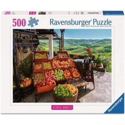 Ravensburger Fruits and vegetables Market, Croatia 500st Volwassenen puzzels