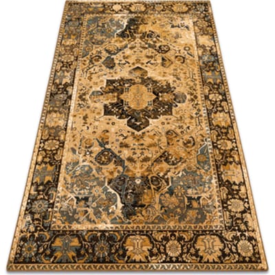 Kleden Rugsx tapijt POLONIA Dukato Ornament Cognac beige 200x300 cm