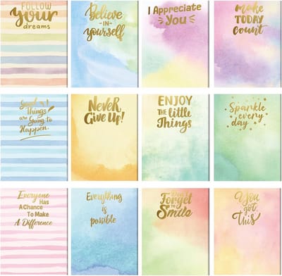 12 stuks plaknotities 7 x 10 cm motiverend planner boodschappenlijstje studieplanner to-do-lijstje
