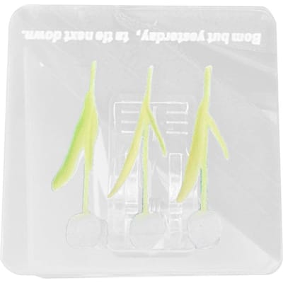 Pince Photo Double Face Motif Tulipe Acrylique Multifonctionnelle Transparente Pince à Papier pour Organisation Blanc Clair beige