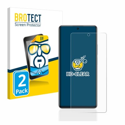 BROTECT - Screenprotector voor Xiaomi 11T Pro - Folie Beschermfolie transparant 2 Stuks