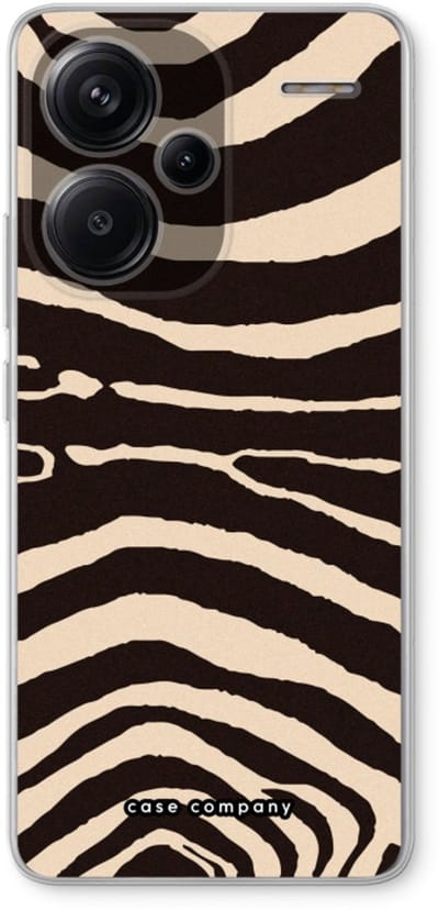 Case Company® - Hoesje geschikt voor Xiaomi Redmi Note 13 Pro plus hoesje - Arizona Zebra - Soft Cover Telefoonhoesje - Bescherming aan alle Kanten en Schermrand