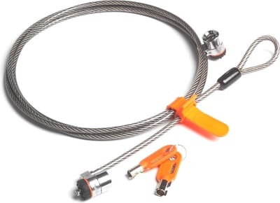 Kensington Master Keyed Twin MicroSaver K64187FM Security Cable voor PC/Laptop