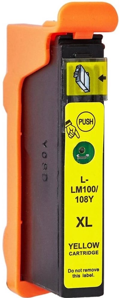 LE-100XL Y 14N1071E Geel Huismerk Inktcartridge | Compatible met Lexmark 100XL 14N1071E Y | Geschikt voor Lexmark Genesis s815 / Genesis s816 / Impact S 305 / Impact s300 / Impact s301 / Impact s302 / Impact s308 / Interact S 605 / Interact s602