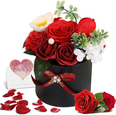 Eternal Roses Geschenkdoos - Geparfumeerde Bewaarde Infinity Rozen voor Vrouwen, Romantisch Cadeau voor Moederdag, Valentijnsdag en Verjaardag