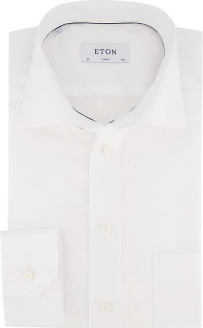 Eton overhemd Classic Fit wit