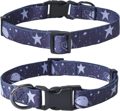 Verstelbare Hondenhalsband met Snelsluiting voor Alle Groottes - Zacht en Comfortabel voor Training en Wandelen