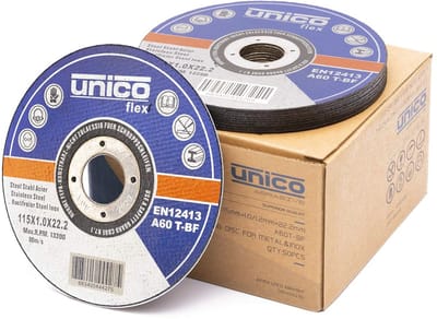 50 stuks doorslijpschijven 115 mm - Extra dunne 1 mm flexschijven voor metaalbewerking