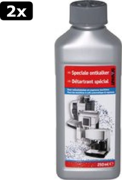 2x Scanpart vloeibare ontkalker voor espressomachine 250 ml - Universeel