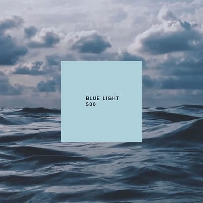 Schlafgut Jersey Pure topper hoeslaken - Eenpersoons - Blue Light