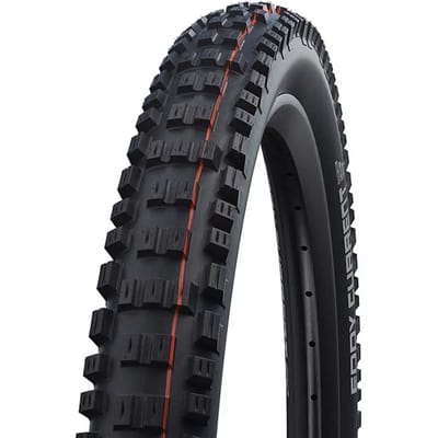 SCHWALBE Eddy Current Front Super Trail Evolution Folding Tyre 27.5x2.80" TLE E-50 Addix Soft, zwart Bandenmaat 70-584 | 27,5x2,80"