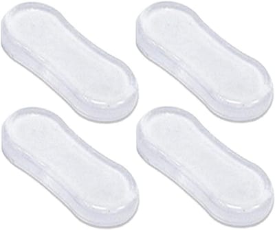 Toiletstoelbumpers - WC-bril buffers - Bescherming toiletbril - Universeel ontwerp - 4 stuks - Transparant