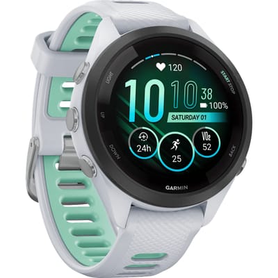 Garmin Forerunner 265S - Sporthorloge met GPS - Geschikt voor hardlopen - 42 mm - Wit