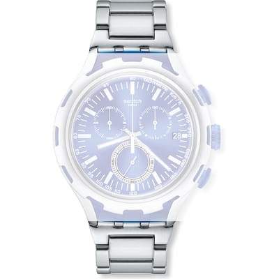 Swatch Mixed Materials - XLite Chrono - YY AYYS4001AG YYS4001G Endless Energy band