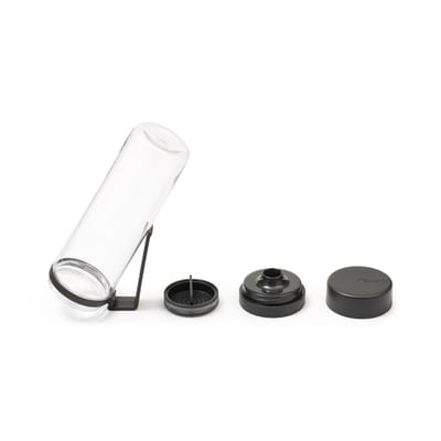 Brabantia Make & Take Drinkfles met Fruitfilter - 500 ml - Dark Grey