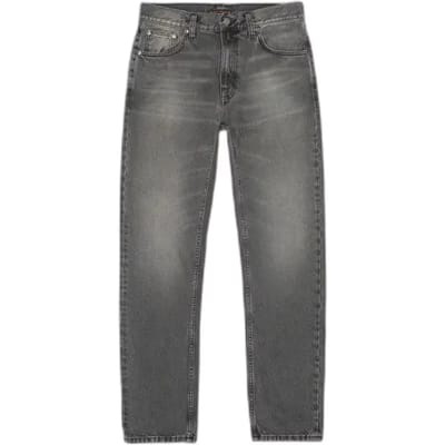 Straight Jeans Nudie Jeans Gritty Jackson Lake Gris
