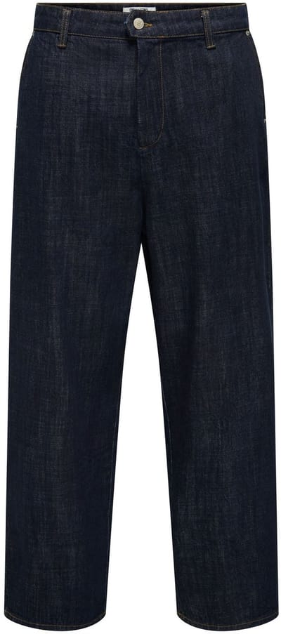 ONLY & SONS Wide-leg jeans ONSDANI Mid rise Brede pasvorm - bijgesneden Jeans