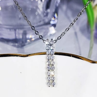 Dongdaemun Sieraden Ketting Ketting Sleutelbeenketting Hanger Mode gray