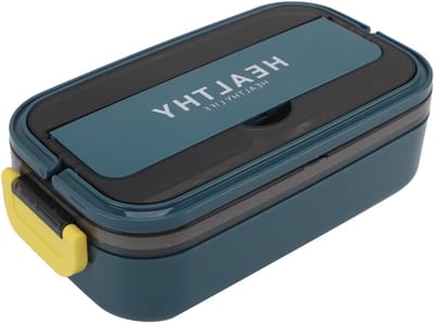 Luchtdichte RVS Lunchbox voor Volwassenen - 700ml Capaciteit, Geschikt voor Magnetron, Ideaal voor School en Kantoor