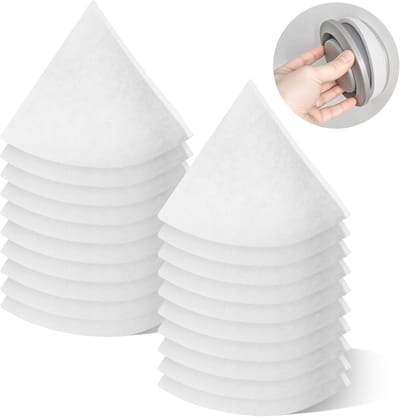 50 Stuks Filterkegels - Luchtfilterconussen - Witte Vervangingsfilters - Conisch Luchtfilter - Compatibel Met Zehnder/Helios/Pluggit Ventilatieventielen