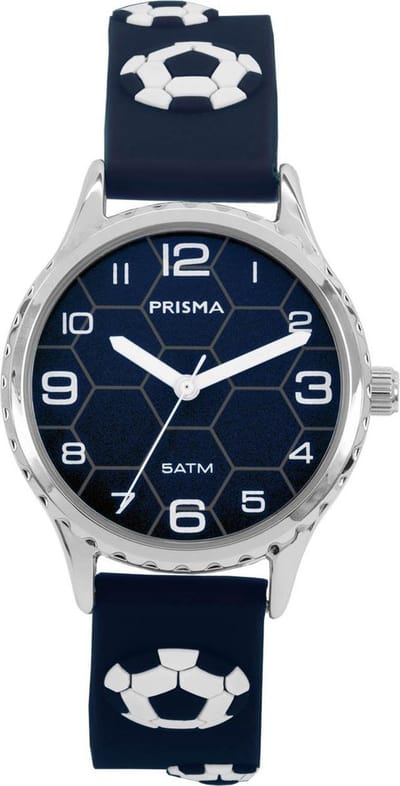 Prisma Horloge CW.351 Kids Voetbal Blauw 5 ATM