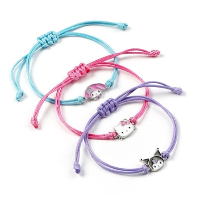 The Carat Shop - Hello Kitty - Kuromi en My Melody Vriendschap Armband Set