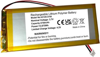 Oplaadbare Batterij - Vervangende Batterij - Toetsenbord Gebruik - Hoge Capaciteit - 3750mAh - Niet gespecificeerd