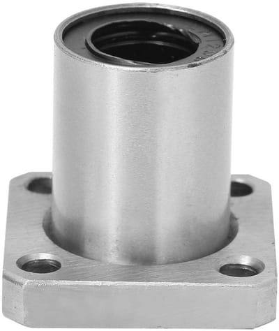 Dailygoods- Lineaire Lager - Flens - Lagerstaal - Hoognauwkeurig - LMK12UU/LMK13UU - Binnendiameter 12/13 mm - Voor cilindrische assen - Lineaire Bewegingslager