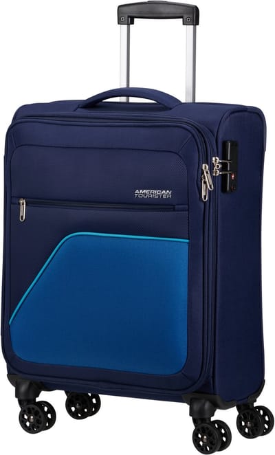 American Tourister Koffer - Sky Surfer spinner 55/20 handbagage - Navy Blue - 2.5 kg