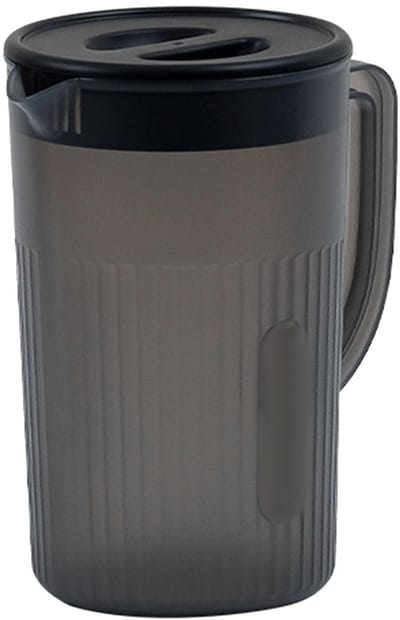 Dailygoods- Koudwaterkan 2,7 l - Waterkan met deksel - Hoge temperatuurbestendig - Praktisch ontwerp - Doorzichtige behuizing - Voor koelkast