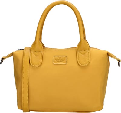 Charm London Buckingham Mono Handtas - Schoudertas - Crossbody - Lichtgewicht - Zacht geel