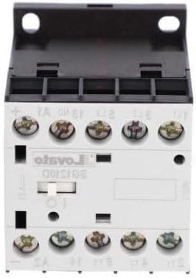 Mini Aansluiting - Driepolig Component - Industriële Installatie - AC3 12A - 12V DC - Zwart