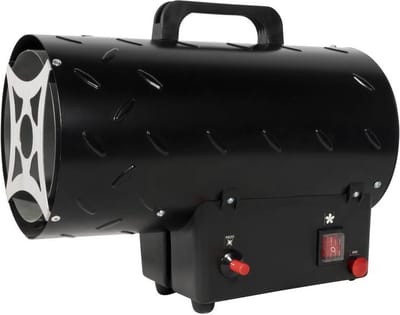 GÜDE Warmtekanon 10 kW Blauw, Zwart