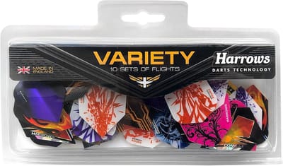Dartflights Set (30 Stuks) - Diverse Kleuren en Vormen