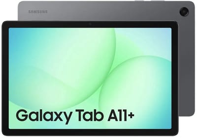Samsung Galaxy Tab A11+ WiFi 128 GB Grijs Android tablet 27.9 cm (11 inch) Energielabel E (A - G) 2 GHz 1920 x 1200 Pixel