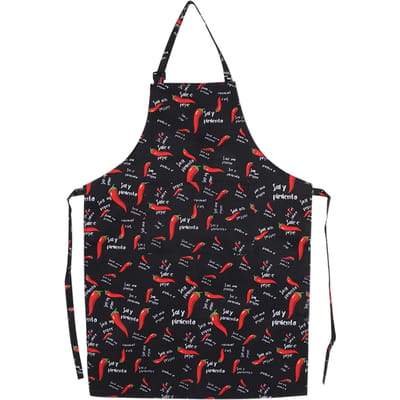 Nieuwe Dames Heren Verstelbare Schort Met Voorzak Keuken Bakken(#2 Rooster) gray