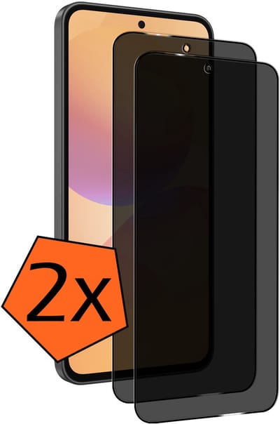 Screenprotector - 2 Stuks - Geschikt voor Samsung Galaxy A36 - Privacy Filter - Gehard Glas - Beschermglas - Tempered Glass - Screen Protector