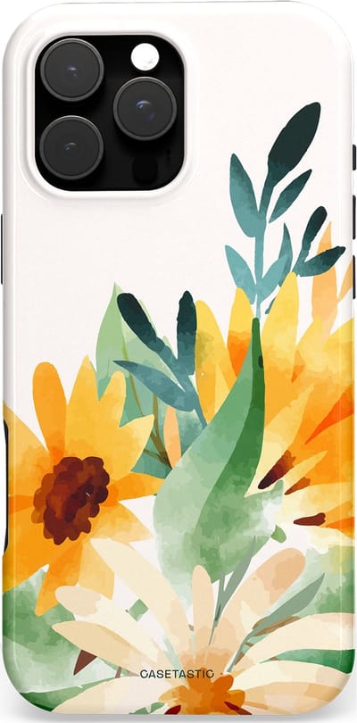 Casetastic Hoesje Geschikt voor Apple iPhone 16 Pro Max Magsafe - Stijlvolle Beschermende Duo-layer Case - Zomergloed