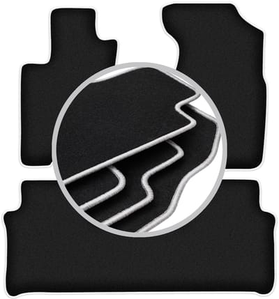 CARLUX-SILVER automatten voor: Honda CR-V II SUV (2001-2006)