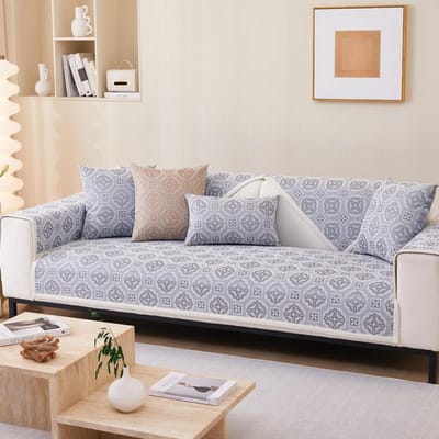 Chenille Jacquard Bankhoes Antislip Effen Kleur Bankdoek Decoratie Woninginrichting Universeel voor Alle Seizoenen Bankkussen 70x50cm 1pcs