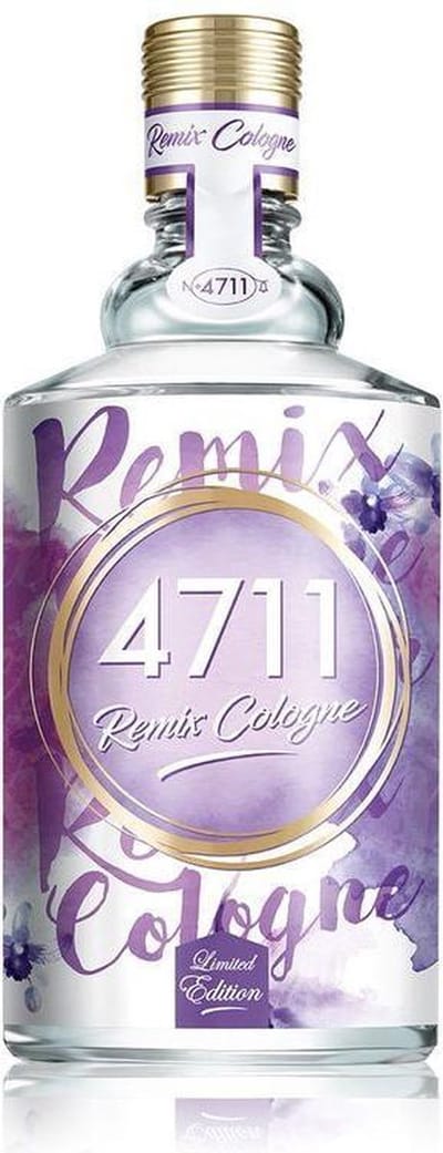 4711 Remix Cologne Lavendel - Unisex Eau de Cologne met rustgevend aroma - 100 ml