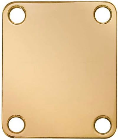 Boston NP-64-G Gouden Halsmontageplaat 64,2x51mm
