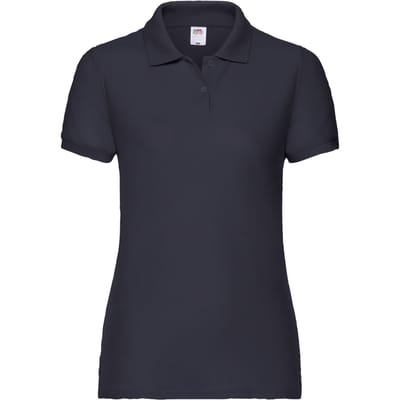 Fruit of the Loom Dames/dames Poloshirt (Deep Navy)