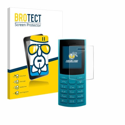 Screenprotector voor Nokia 105 4G 2nd Edition Beschermglas transparant