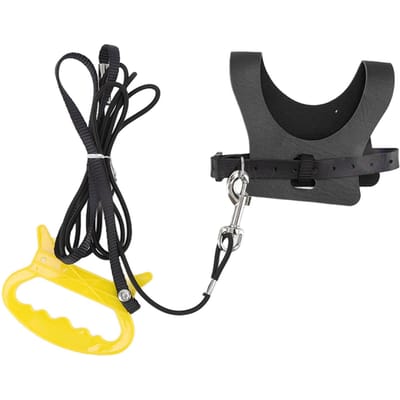 Harnais Laisse pour Oiseau Élastique Facile à Mettre Portable Corde de Traction pour Oiseau avec Crochet pour Oiseaux et s