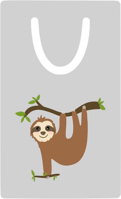 Hacebo® - Luiaarden metalen boekenlegger - Luiaard - Dieren liefhebbers - Dierentuin - beer - zoogdieren Bladwijzer boekenleggers - 7.6 cm x 5cm