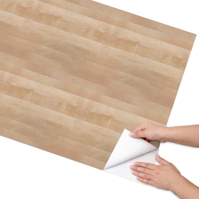 Coloray Meubel Wrap Folie - Beige Meubelfolie - 75x150 cm - Wrapfolie Keuken Natuurlijke structuur - Decoratiefolie - Minimalist Meubelfolie - Meubel Wrap Folie - Woonkamer decoratie - Texturen
