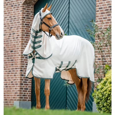 Horseware Eczeemdeken Rambo Sweet Itch Hoody Pony Beige - 85/130